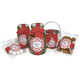 Personalized Red Toile Favors or Gifts Image 2 of 3